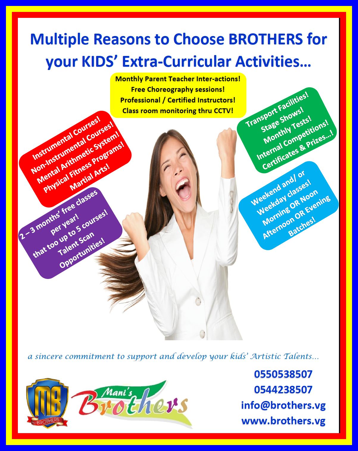 5 A- MULTIPLE REASONS TO CHOOSE BROTHERS-A